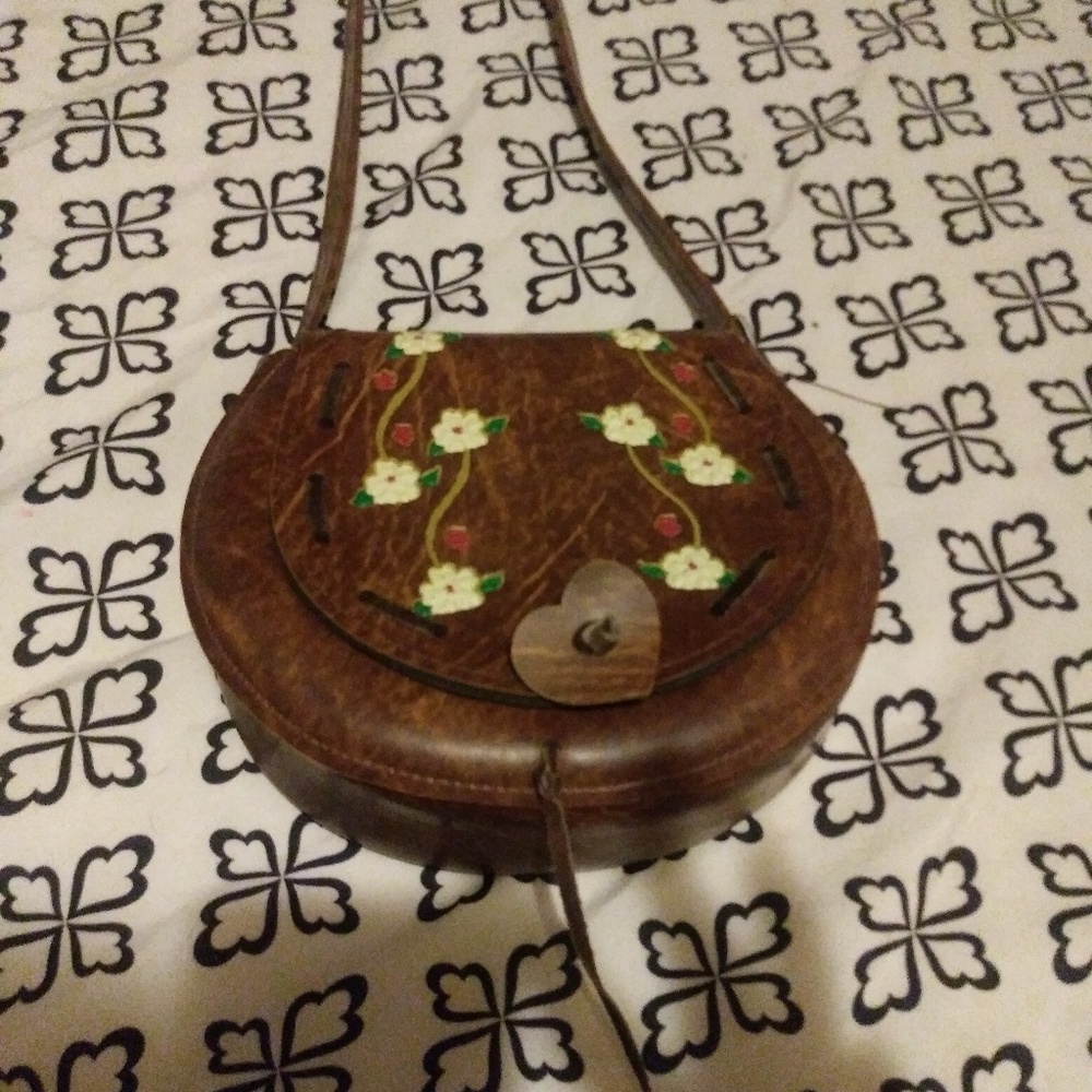 flowered purse